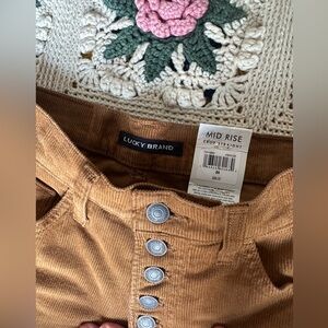 Lucky Brand Women's Dark Tan Straight Leg Jeans